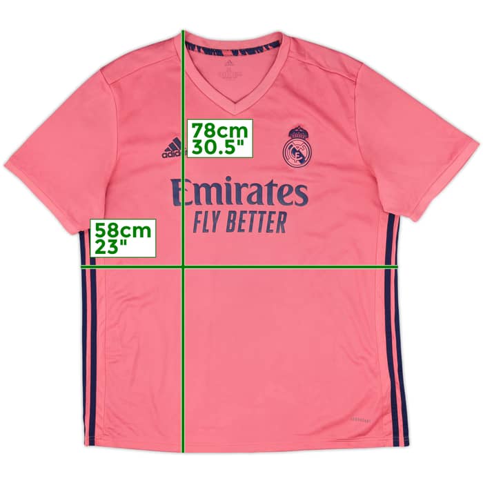 2020-21 Real Madrid Away Shirt - 5/10 - (XL)