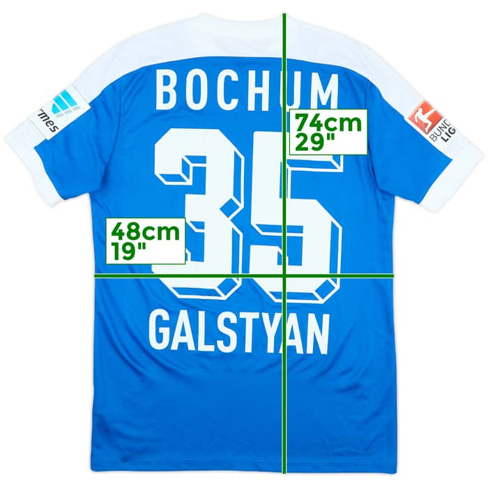 2016-17 VFL Bochum Match Issue Home Shirt Galstyan #35
