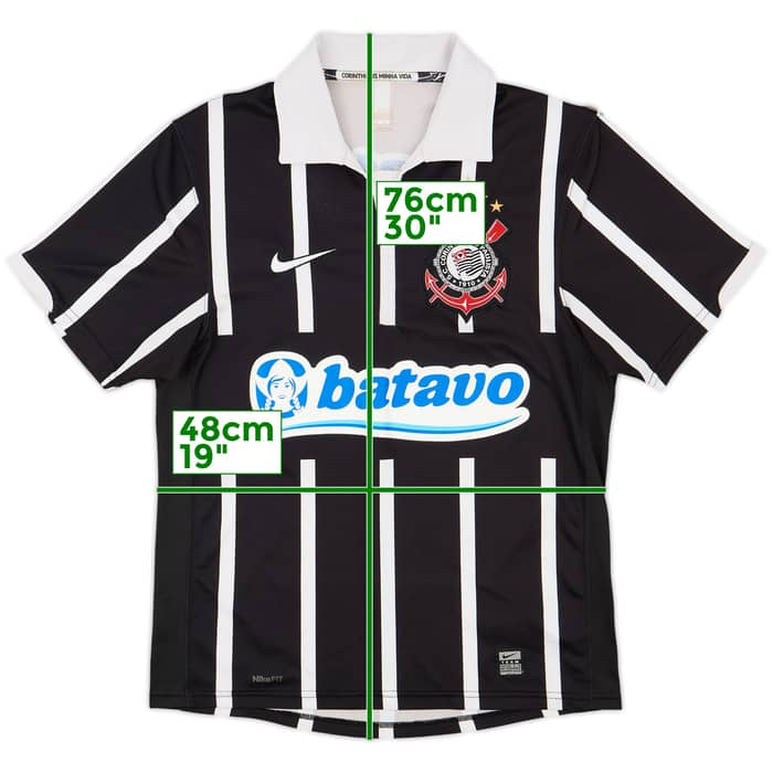 2009 Corinthians Away Shirt - 9/10 - (S)