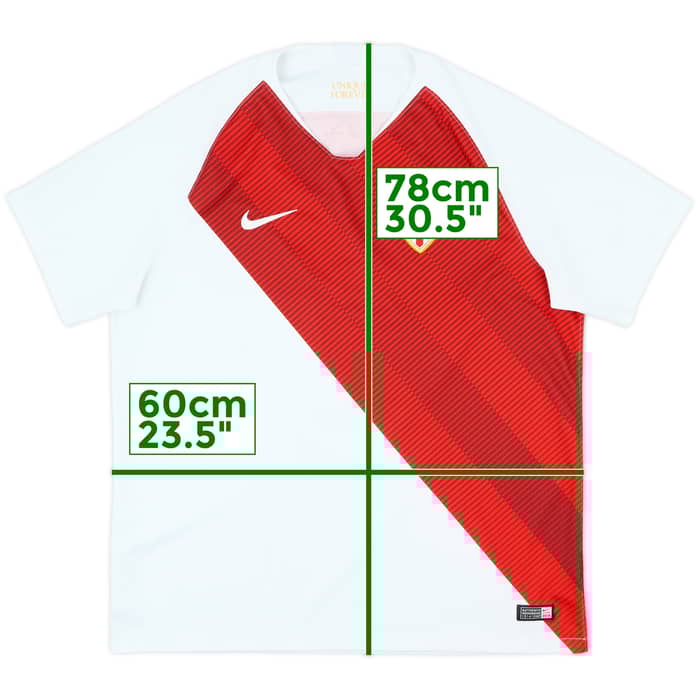 2018-19 Monaco Home Shirt - 7/10 - (XL)