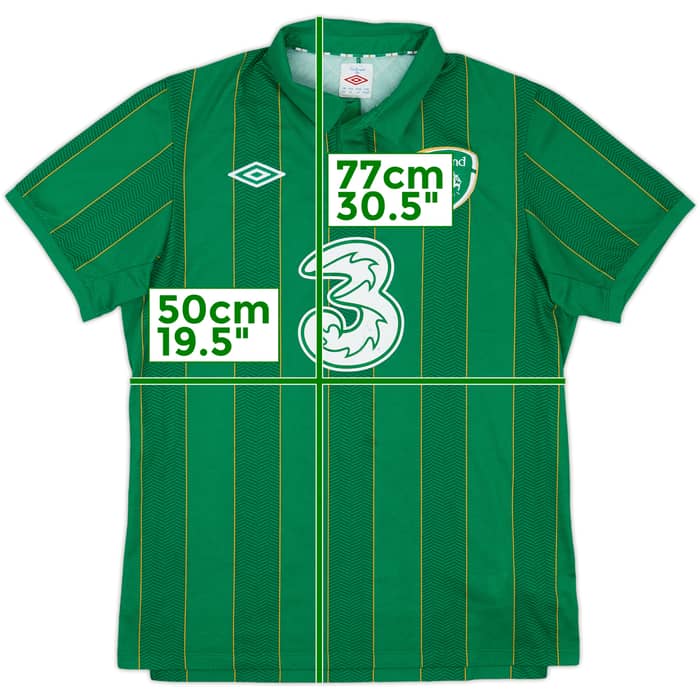 2011-12 Ireland Home Shirt - 7/10 - (M)