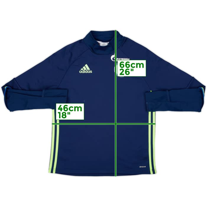 2016-17 Schalke adidas Sweat Top - 5/10 - (L.Boys)