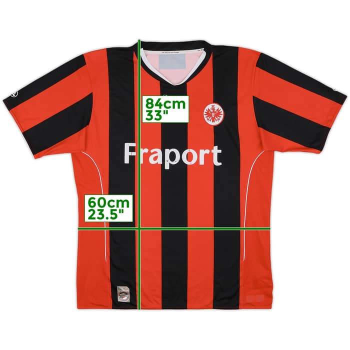2010-12 Eintracht Frankfurt Home Shirt - 5/10 - (XL)