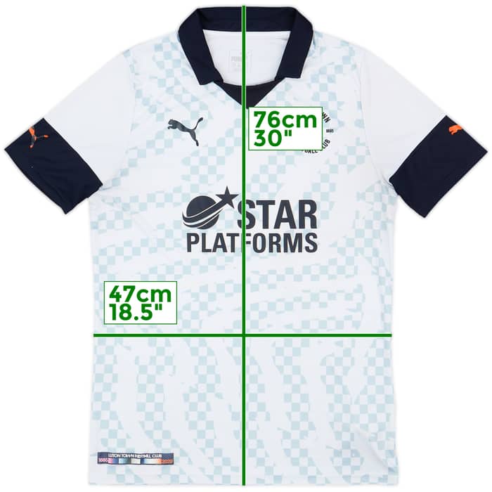 2019-20 Luton Away Shirt - 8/10 - (M)