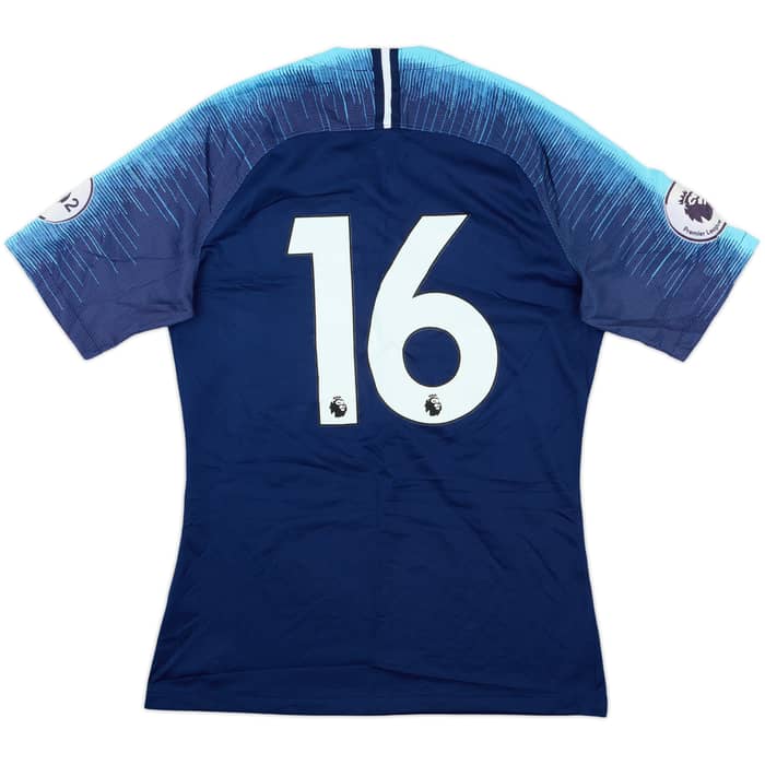 2018-19 Tottenham Match Issue Away Shirt #16