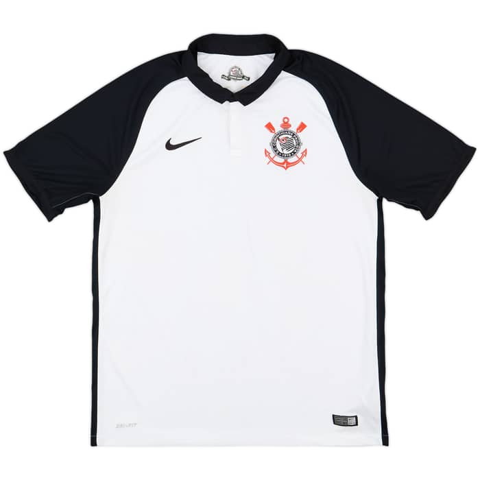 2015 Corinthians Home Shirt - 7/10 - (L)