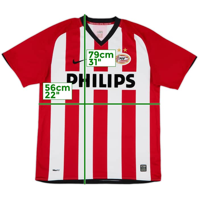 2008-10 PSV Home Shirt - 7/10 - (L)