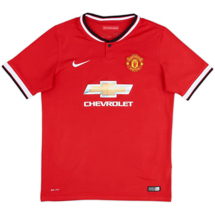 2014-15 Manchester United Home Shirt Rooney #10 - 8/10 - (15-16 Years)