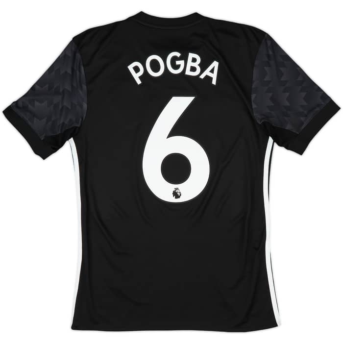 2017-18 Manchester United Away Shirt Pogba #6 - 7/10 - (XS)