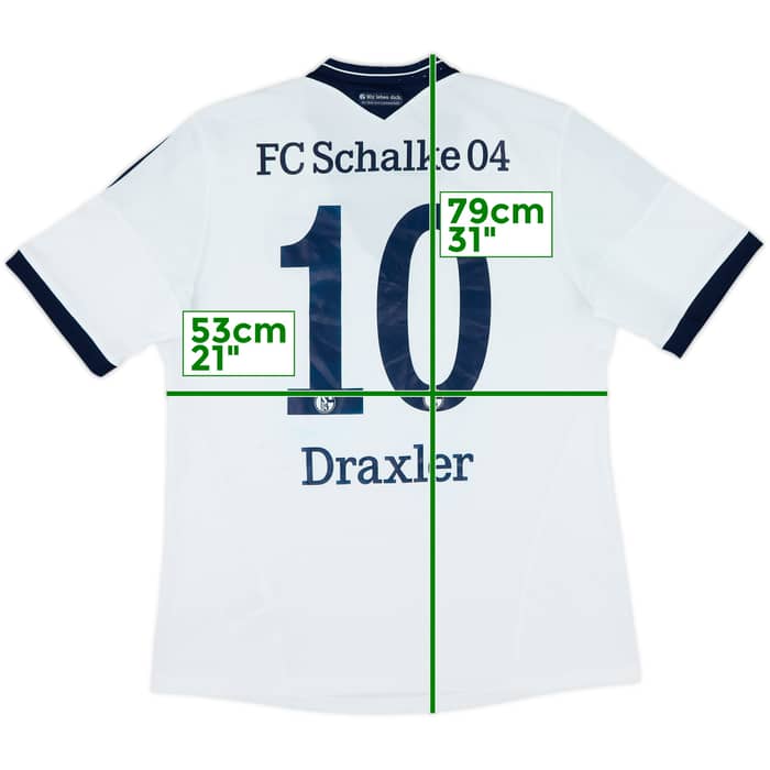 2013-15 Schalke Away Shirt Draxler #10 - 6/10 - (L)