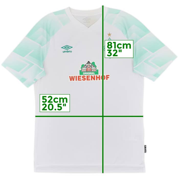 2020-21 Werder Bremen Away Shirt - 6/10 - (L)