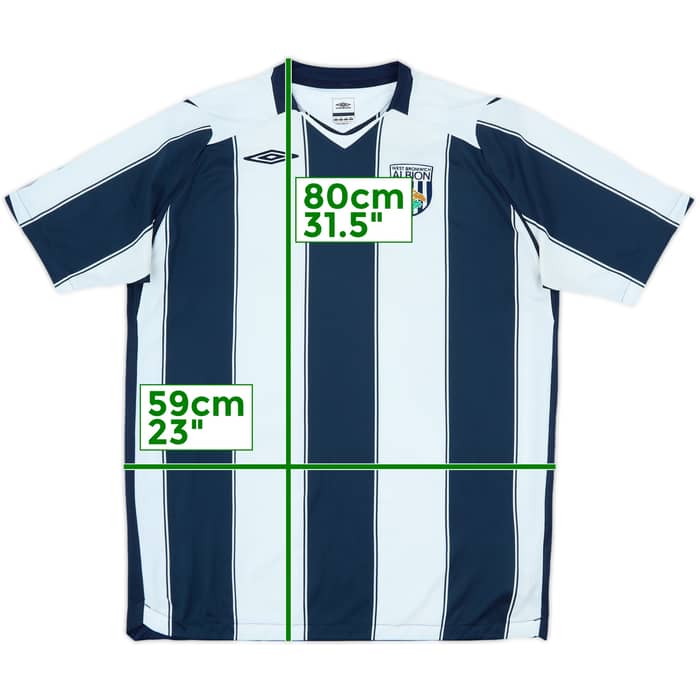 2008-09 West Brom Home Shirt - 9/10 - (XL)