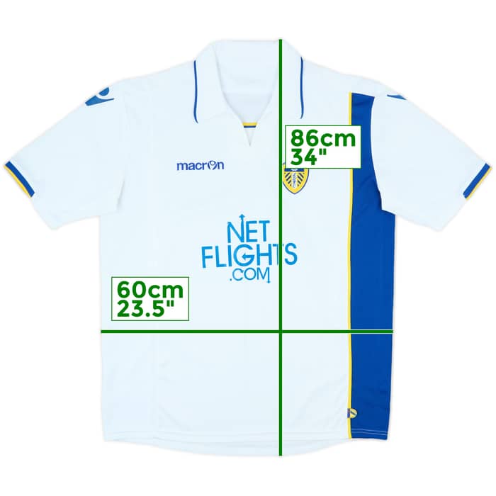 2009-10 Leeds United Home Shirt - 7/10 - (XL)