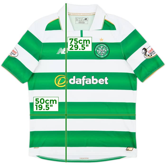 2016-17 Celtic Home Shirt - 6/10 - (M)