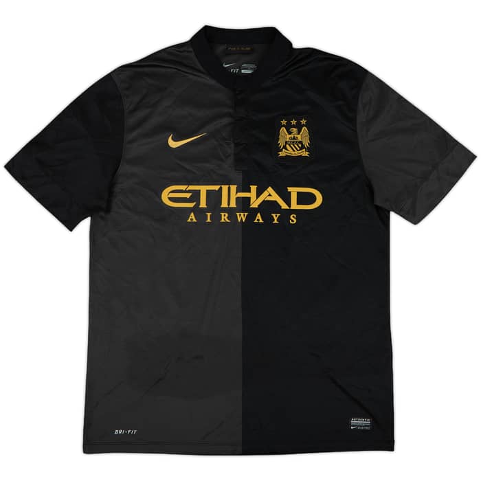 2013-14 Manchester City Away Shirt Silva #21 - 10/10 - (L)