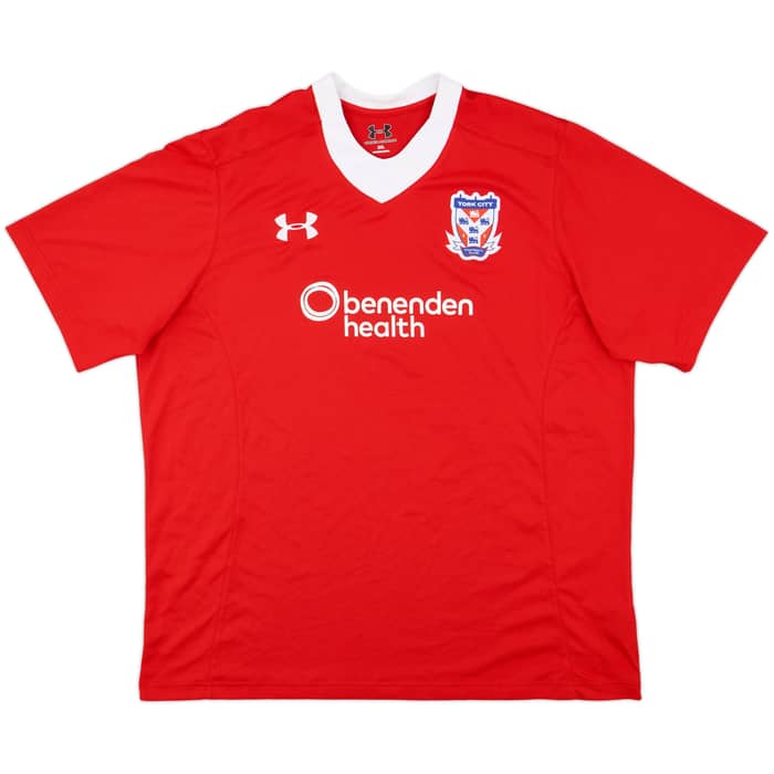 2018-19 York City Home Shirt - 9/10 - (XXL)