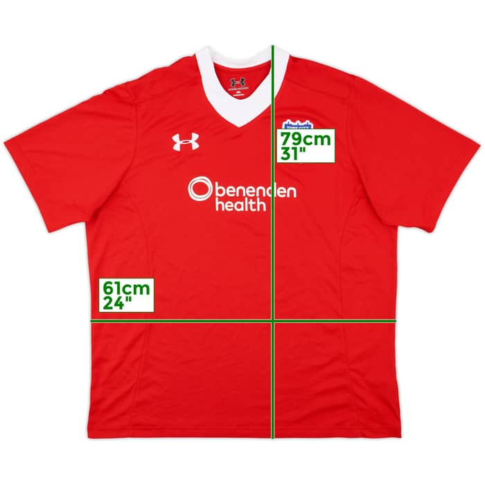 2018-19 York City Home Shirt - 9/10 - (XXL)