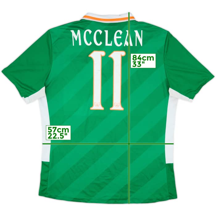 2016-17 Ireland Home Shirt McClean #11 - 6/10 - (XXL)