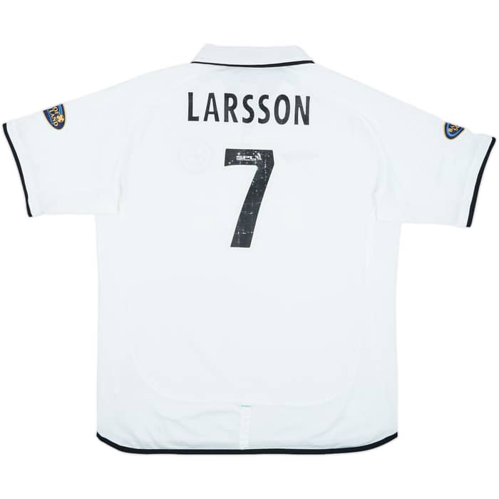 2001-02 Celtic Away Shirt Larsson #7 - 6/10 - (XXL)