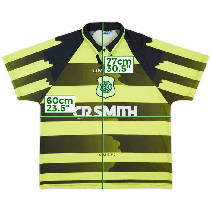 1996-97 Celtic Away Shirt - 7/10 - (XXL)
