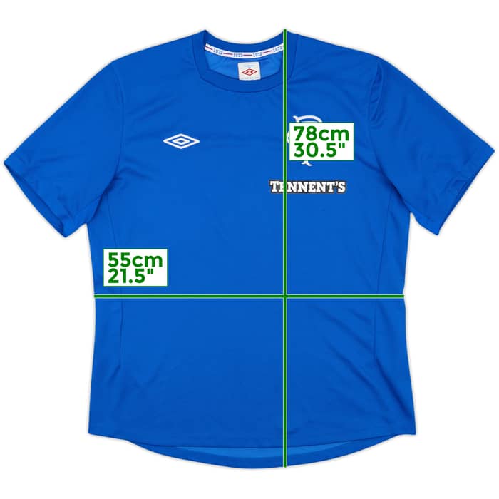 2012-13 Rangers Home Shirt - 8/10 - (XL)