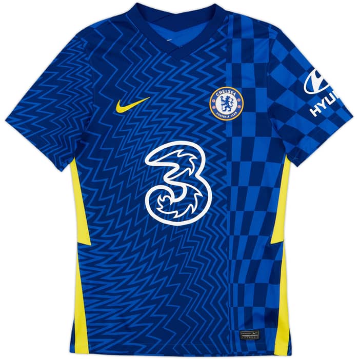 2021-22 Chelsea Home Shirt T.Silva #6 - 9/10 - (S)