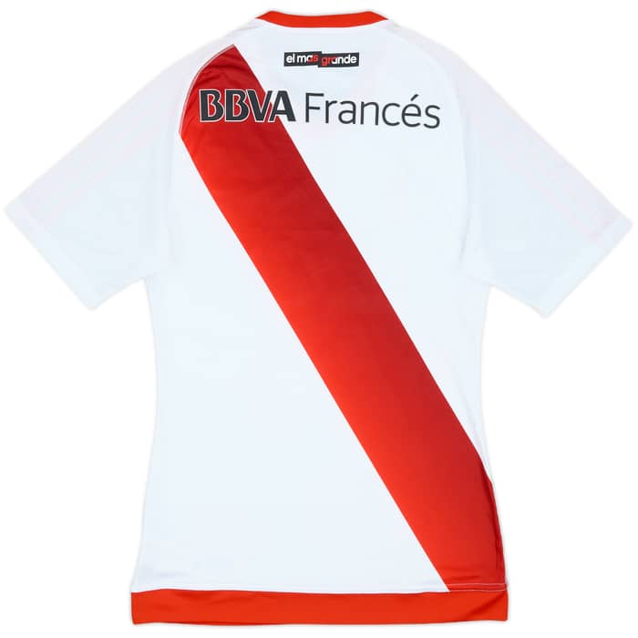 2016-17 River Plate Authentic Home Shirt - 8/10 - (S)