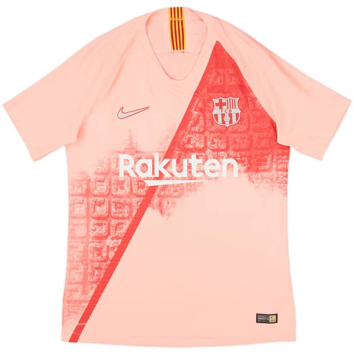 2018-19 Barcelona Authentic Third Shirt Messi #10 - 8/10 - (M)