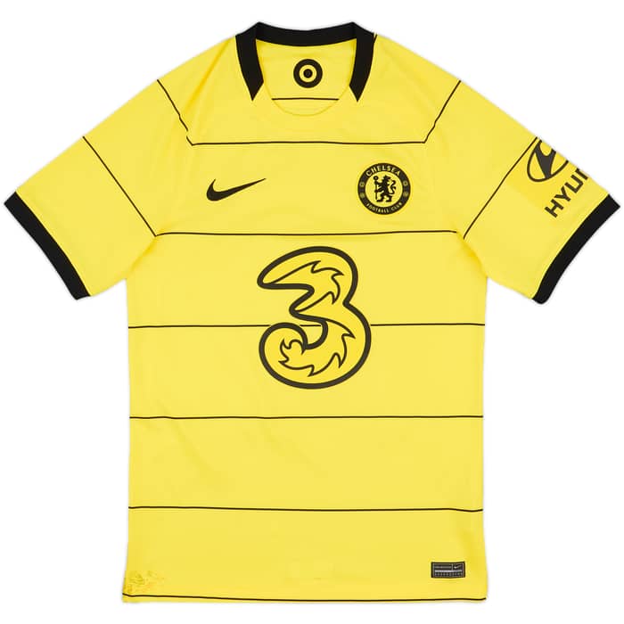 2021-22 Chelsea Away Shirt T.Silva #6 - 8/10 - (XS)