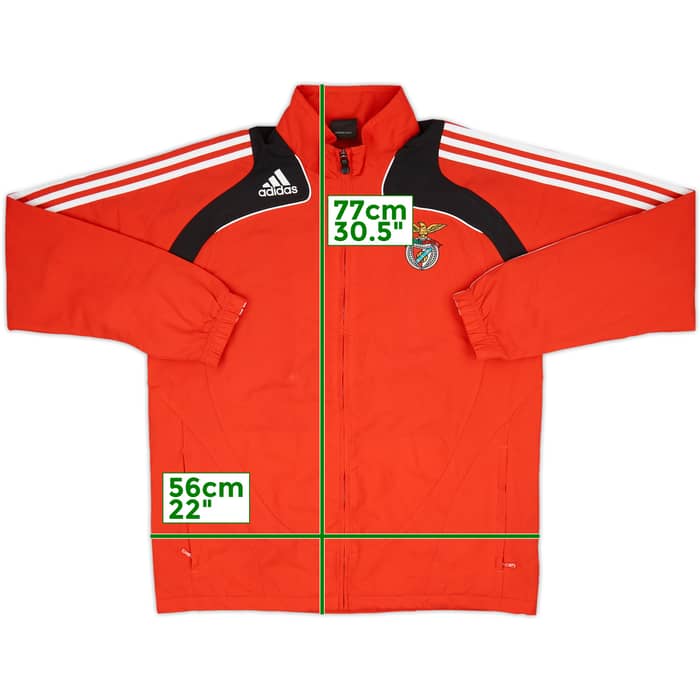 2008-09 Benfica adidas Track Jacket - 8/10 - (M/L)