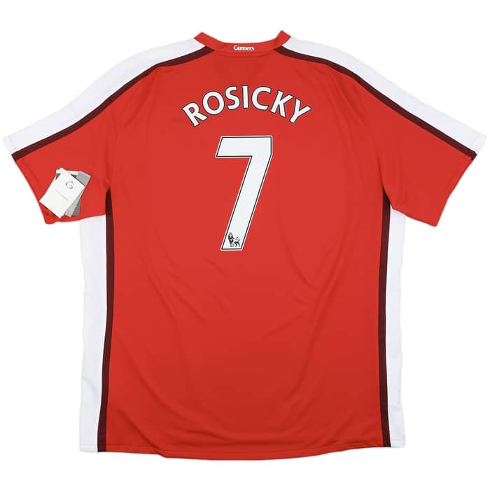 2008-10 Arsenal Home Shirt Rosicky #7 (XXL)