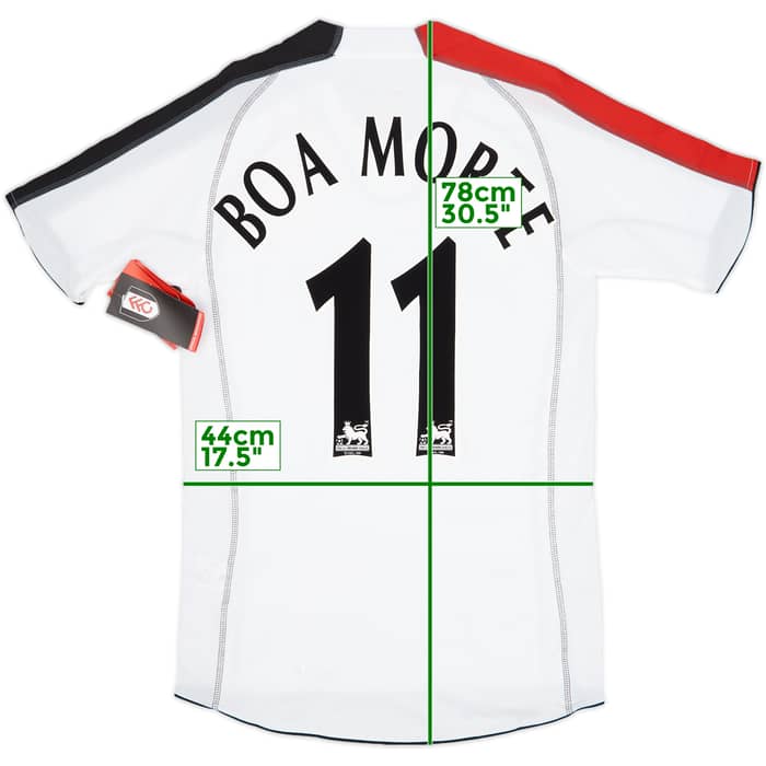 2005-06 Fulham Home Shirt Boa Morte #11 (S)