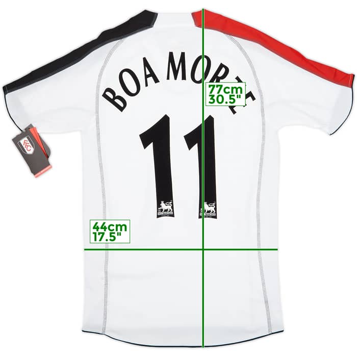 2005-06 Fulham Home Shirt Boa Morte #11 (S)