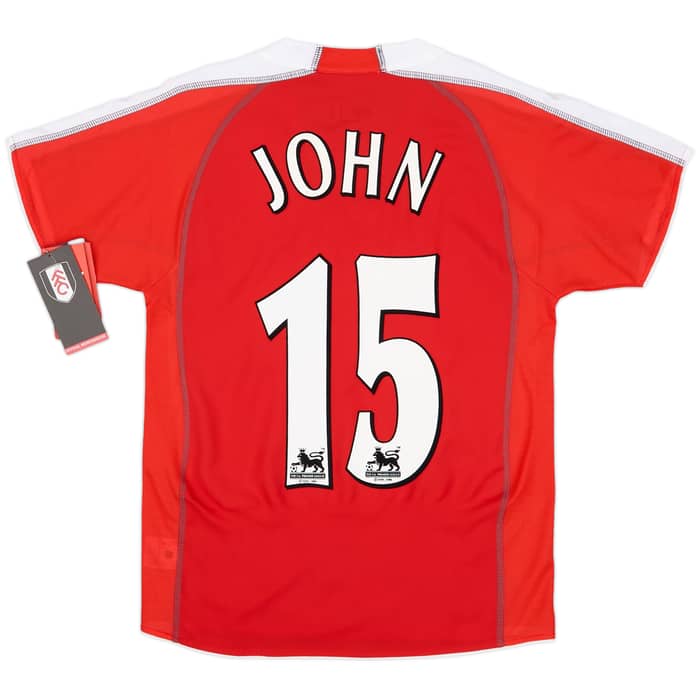 2005-06 Fulham Away Shirt John #15 (M.Boys)