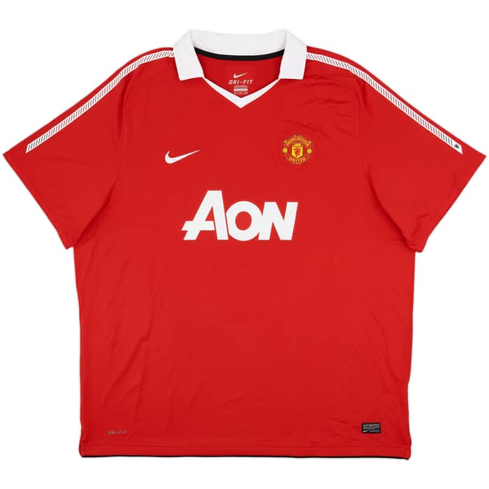 2010-11 Manchester United Home Shirt Rooney #10 - 10/10 - (3XL)