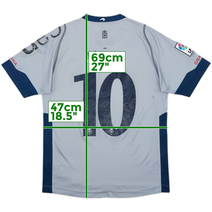 2012-13 Osasuna Away Shirt Punal #10 - 4/10 - (M)
