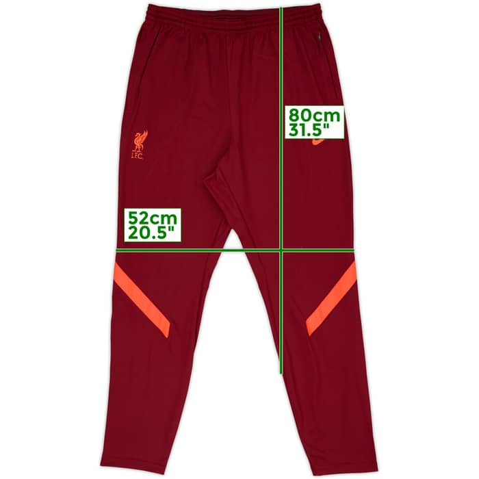 2021-22 Liverpool Nike Track Pants/Bottoms - 10/10 - (XXL)