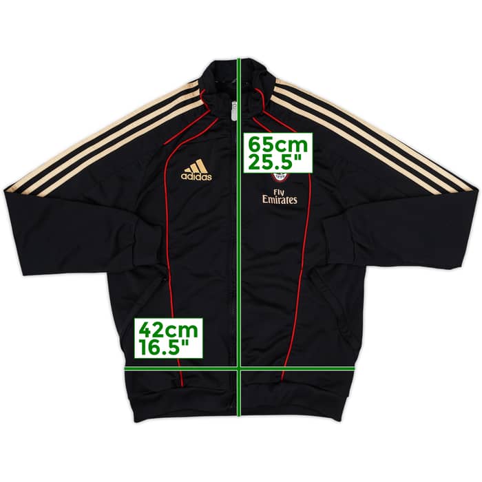 2010-11 AC Milan adidas Track Jacket - 8/10 - (XL.Boys)