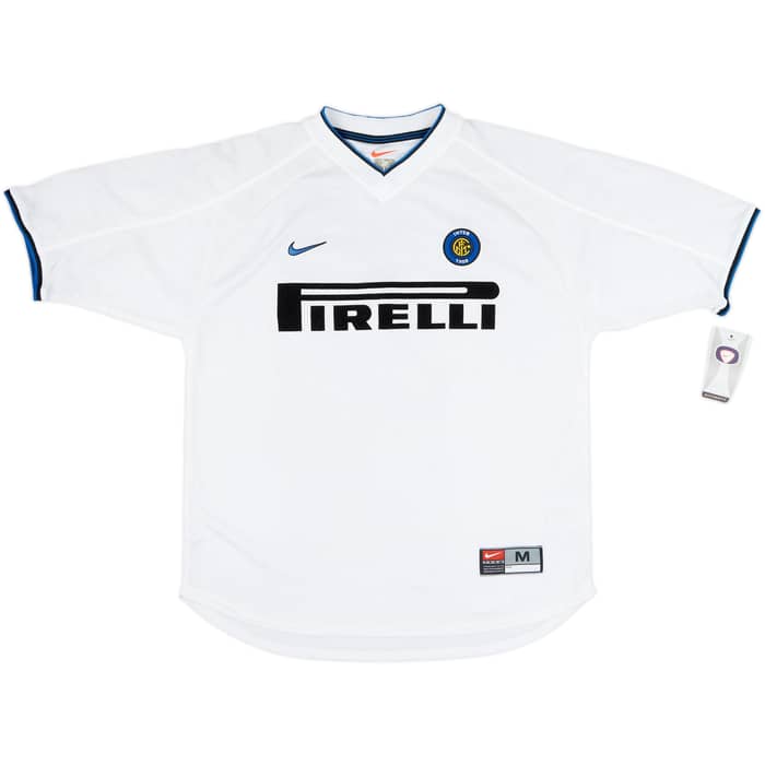 1999-00 Inter Milan Away Shirt Vieri #32 (M)