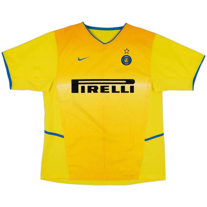 2002-03 Inter Milan Third Shirt J.Zanetti #4 - 8/10 - (L)