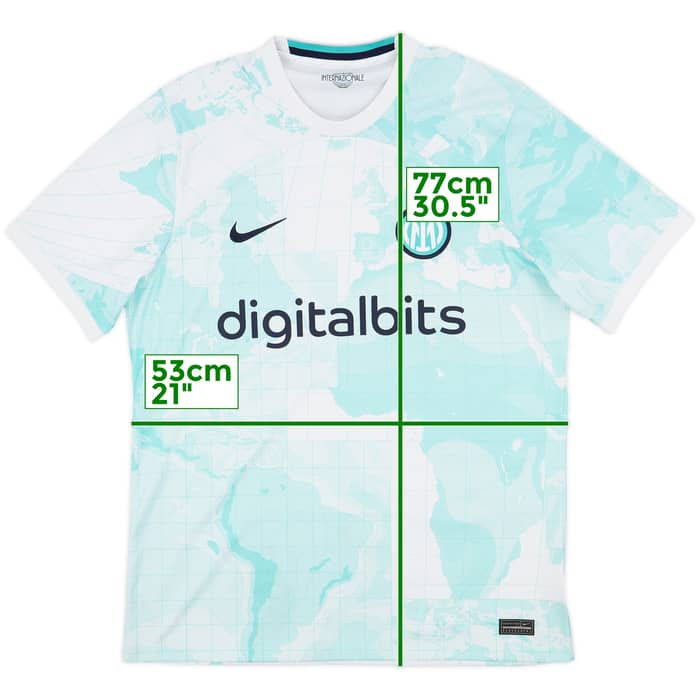 2022-23 Inter Milan Away Shirt - 9/10 - (L)