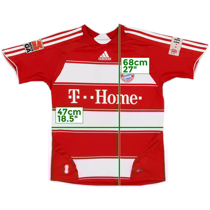 2007-08 Bayern Munich Home Shirt - 5/10 - (L.Boys)