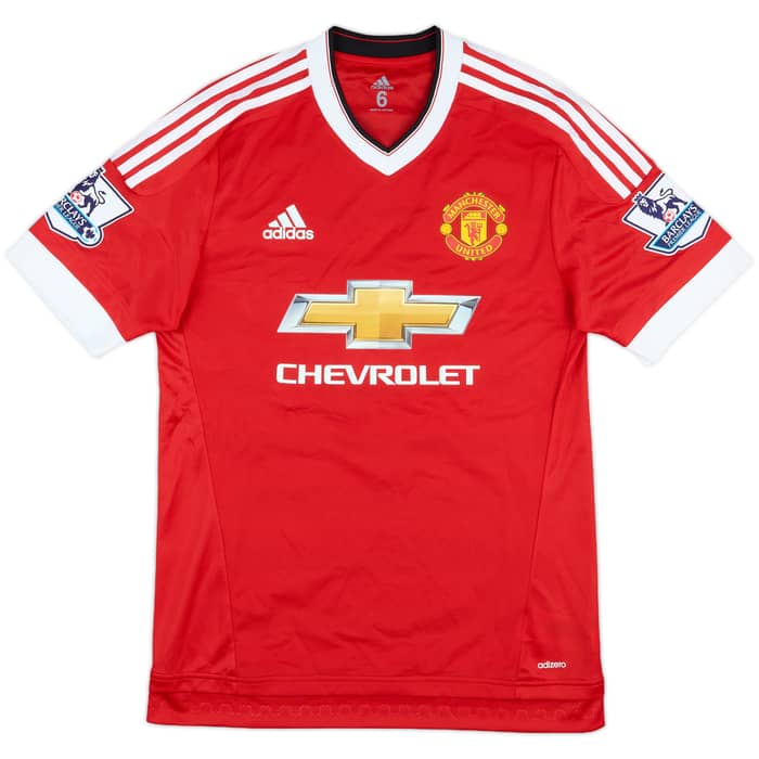 2015-16 Manchester United Match Issue Home Shirt Martial #9
