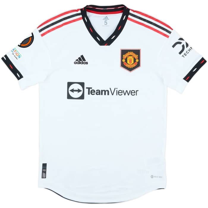 2022-23 Manchester United Match Issue Europa League Away Shirt Rashford #10