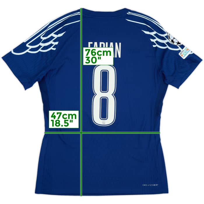 2024-25 Paris Saint-Germain Match Issue Champions League Fourth Shirt Fabian #8