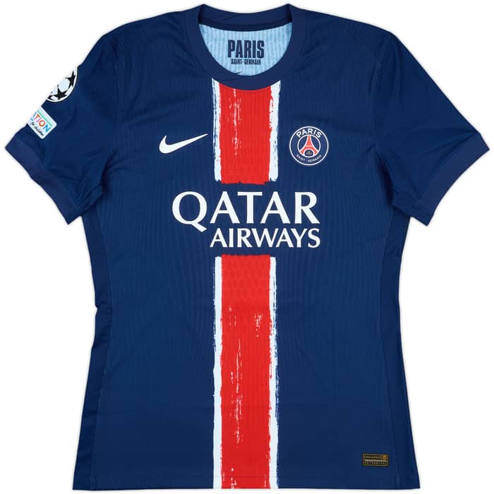 2024-25 Paris Saint-Germain Match Issue Champions League Home Shirt L. Hernandez #21