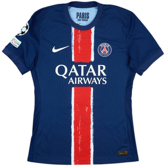 2024-25 Paris Saint-Germain Match Issue Champions League Home Shirt Lee Kang In #19