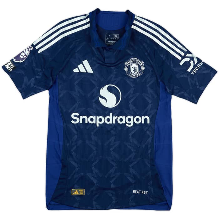 2024-25 Manchester United Match Issue Away Shirt B. Fernandes #8