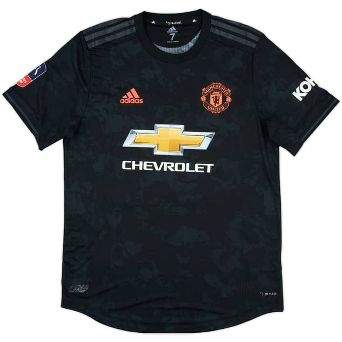 2019-20 Manchester United Match Issue FA Cup Third Shirt McTominay #39