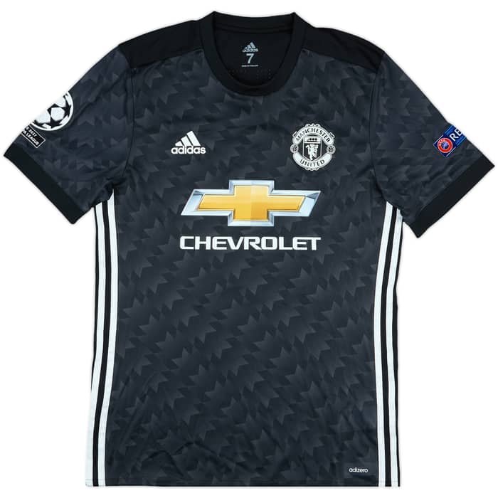 2017-18 Manchester United Match Issue Champions League Away Shirt Lindelof #2